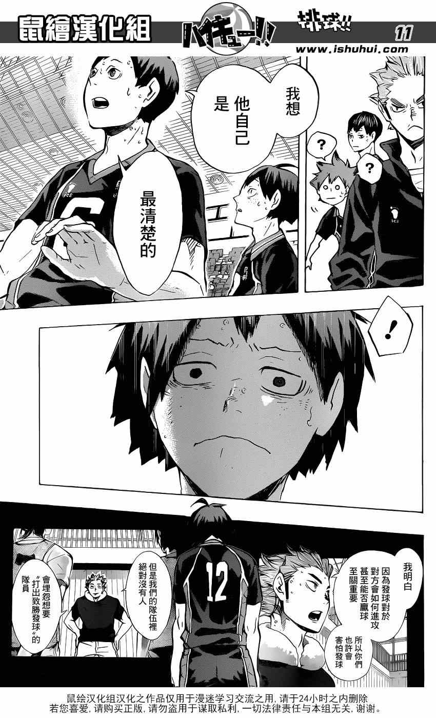 🍝排球少年!! 第120话 第11页