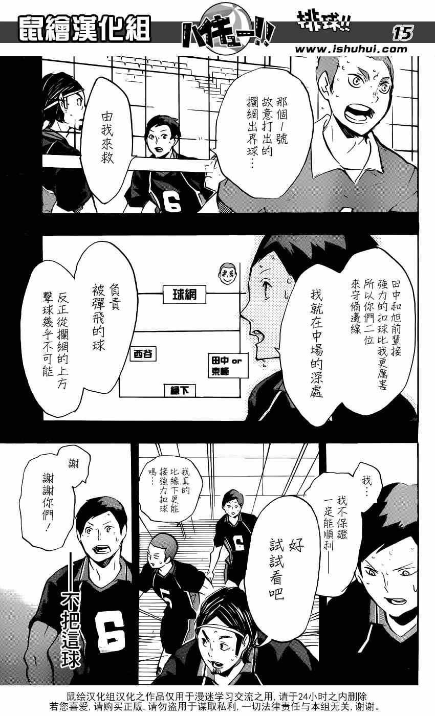 🍝排球少年!! 第122话 第15页