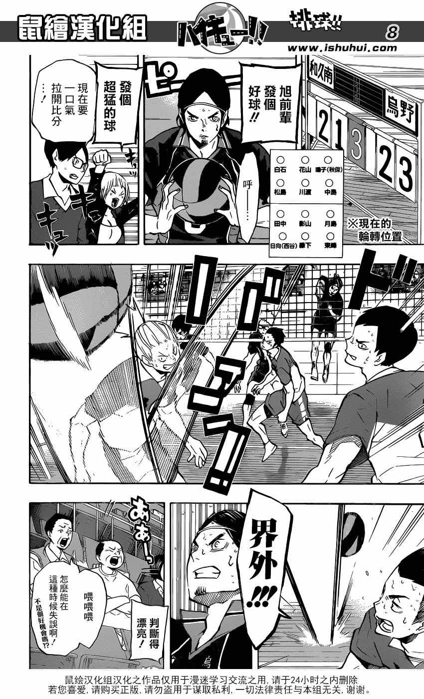 🍝排球少年!! 第124话 第8页