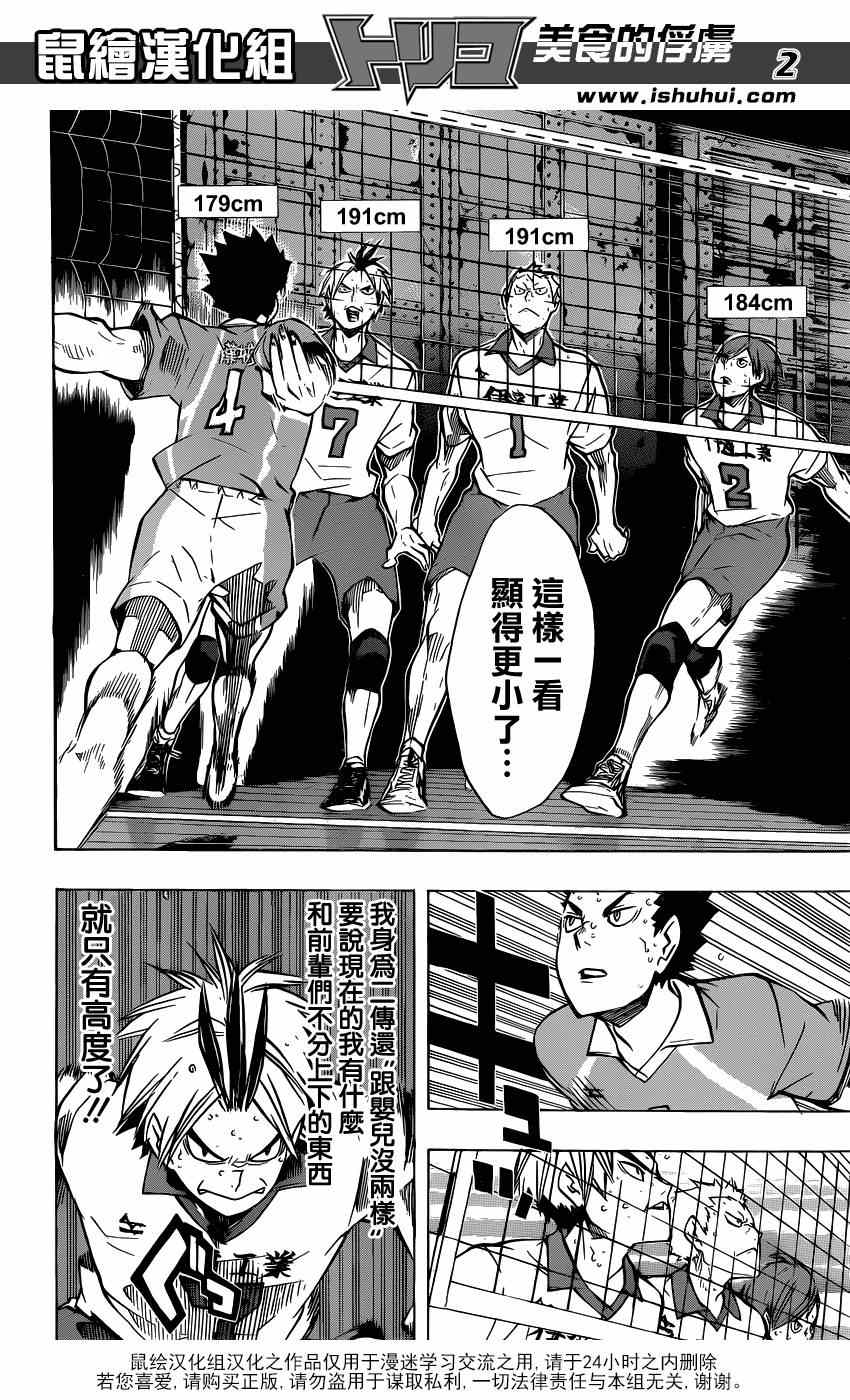 🍝排球少年!! 第128话 第2页