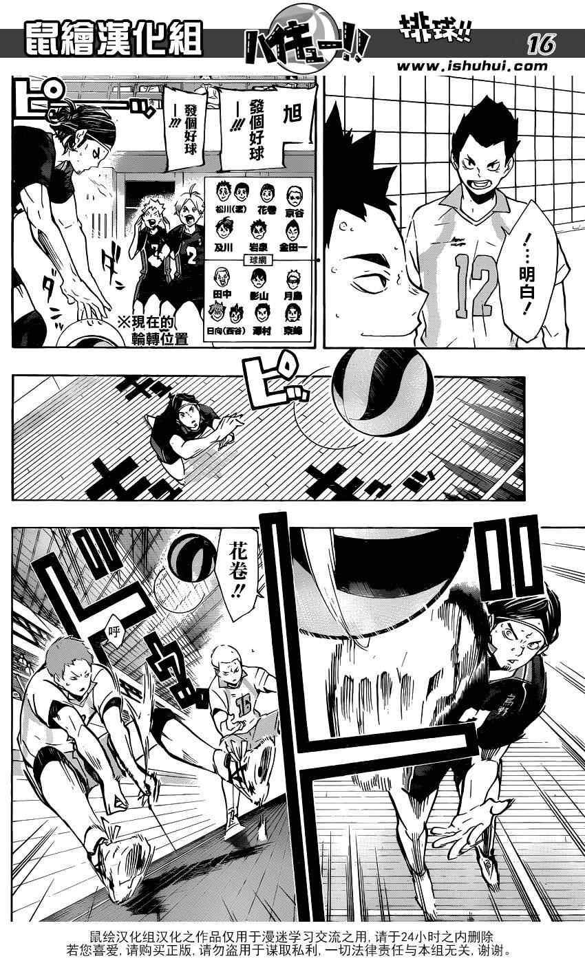 🍝排球少年!! 第138话 第15页
