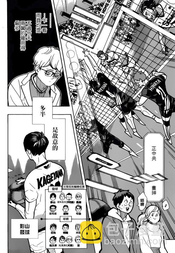 🍝排球少年!! 第389话 球场上的王（2） 第7页