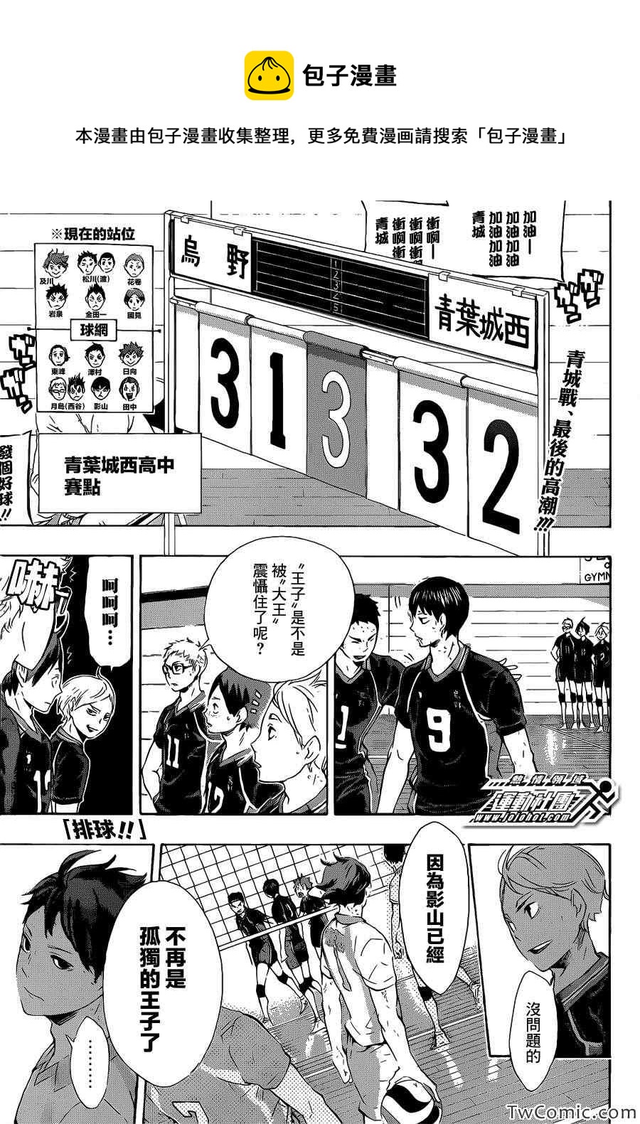 🍝排球少年!! 第68话 第1页
