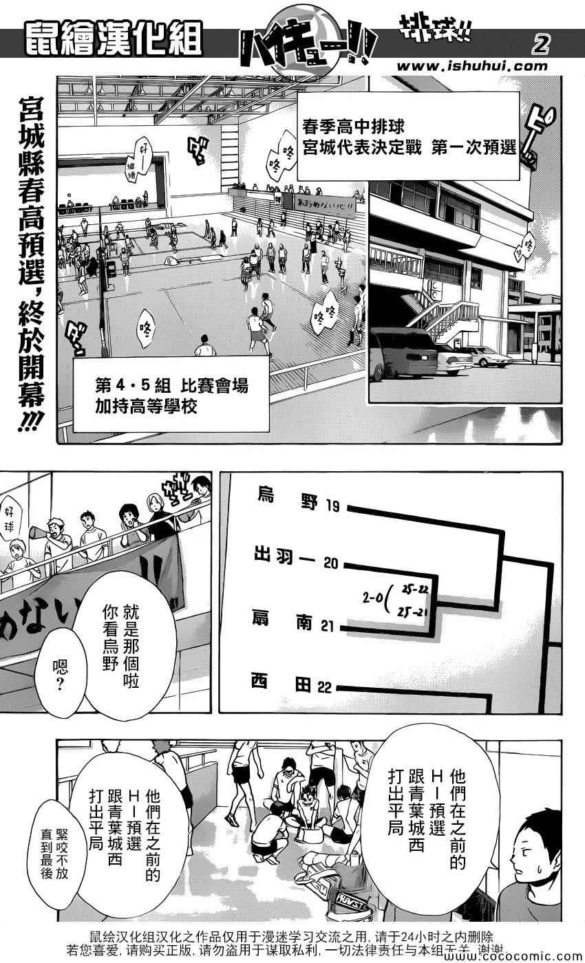 🍝排球少年!! 第99话 第2页