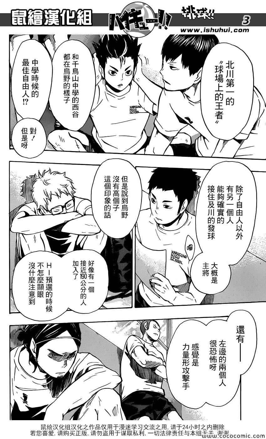 🍝排球少年!! 第99话 第3页