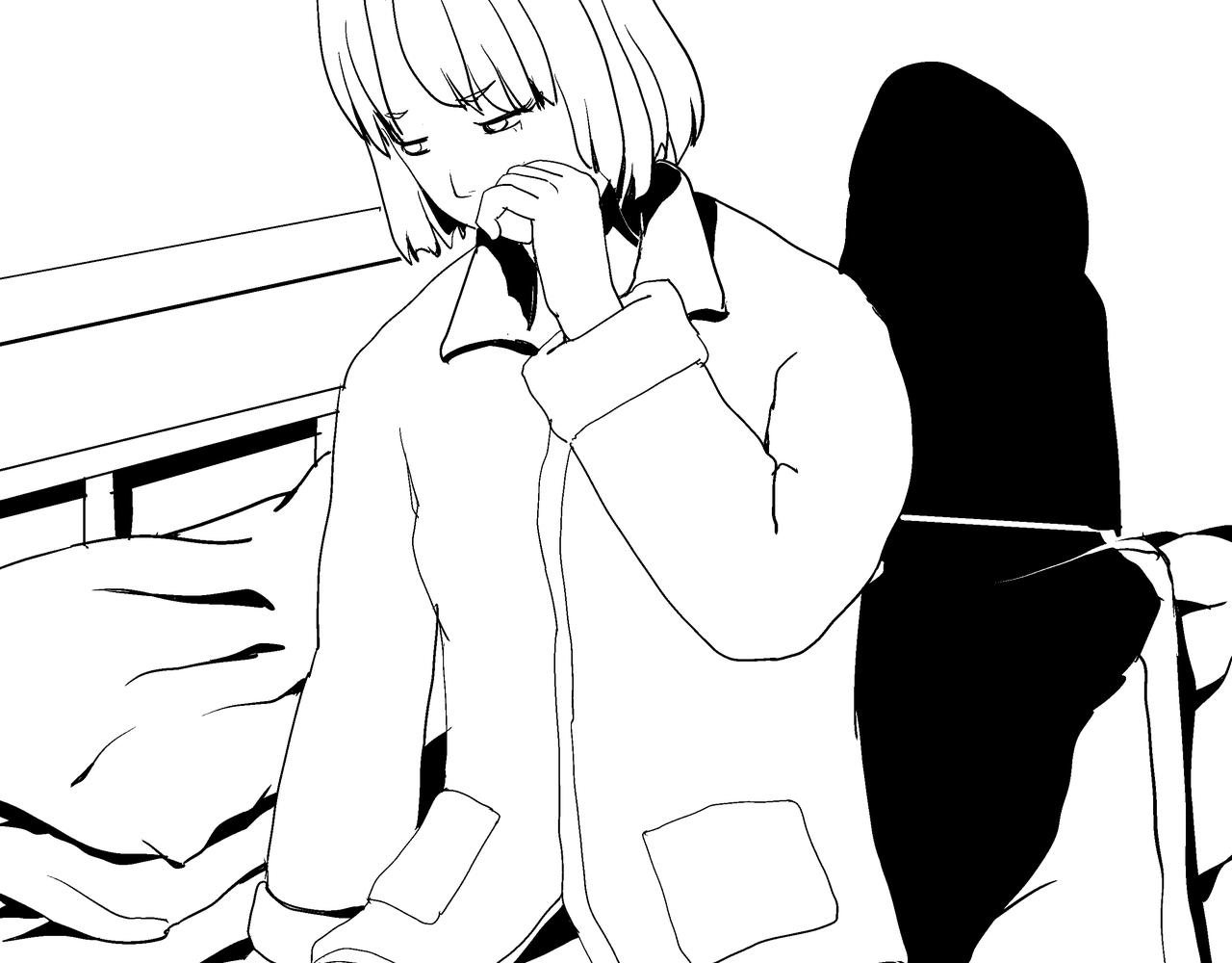 🍝盘根错短篇恐怖漫画 第一篇（中）合租的女同学 第32页