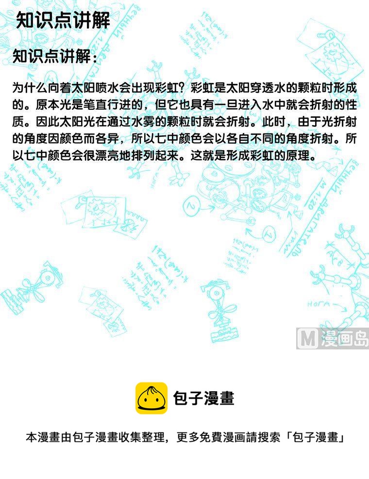 🍝平博士密碼搞笑科普漫畫 04 喷出来的彩虹 第2页
