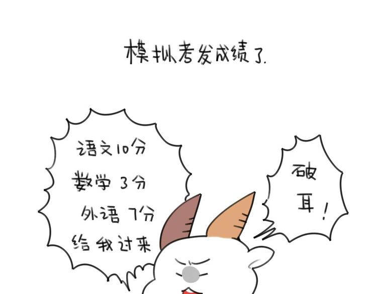 🍝破耳兔 第16话：一只考试没考好的破耳 第1页