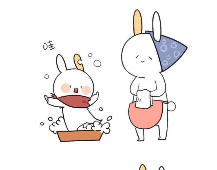 🍝破耳兔 第26话：外婆，我洗不好 第8页