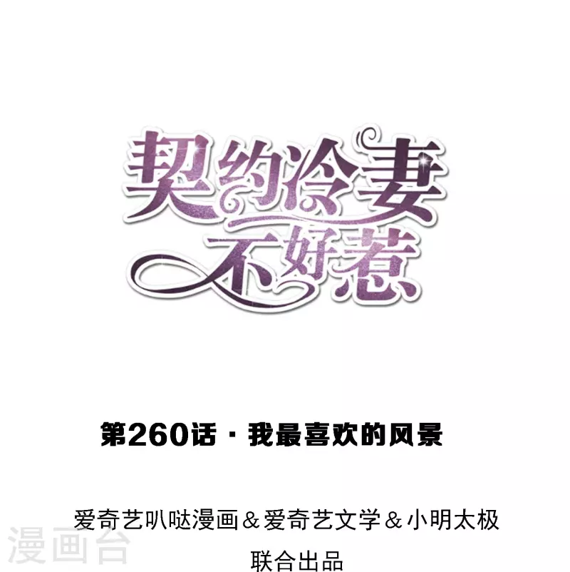 🍛契约冷妻不好惹 第260话 我最喜欢的风景 第1页