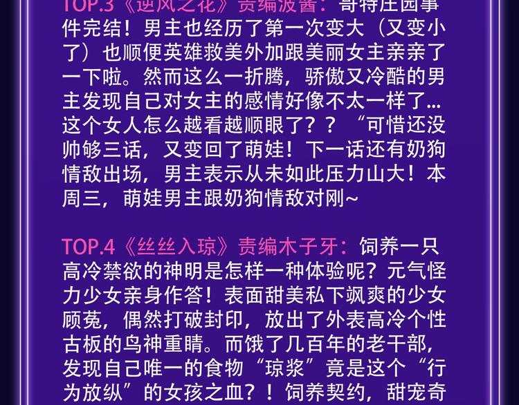 🍛全民打榜 《靠近你会掉刺》青年榜NO.1 第13页