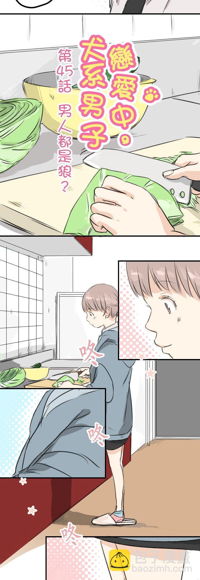 🍛犬系男子恋爱中 第45话 男人都是狼？ 第4页