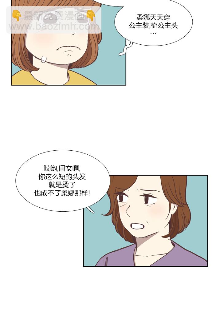 🍱少女的世界 [第58话] 烫发 第8页