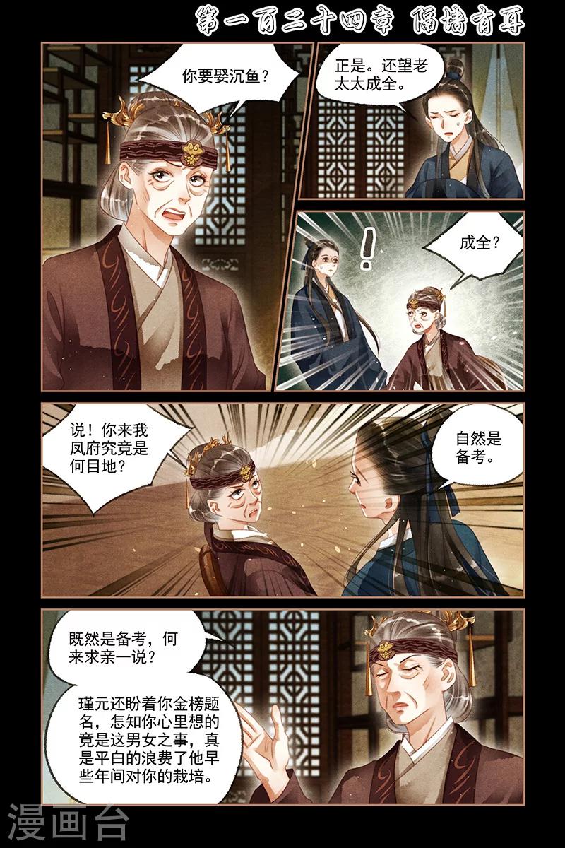🍱神医嫡女 第124话 隔墙有耳 第1页