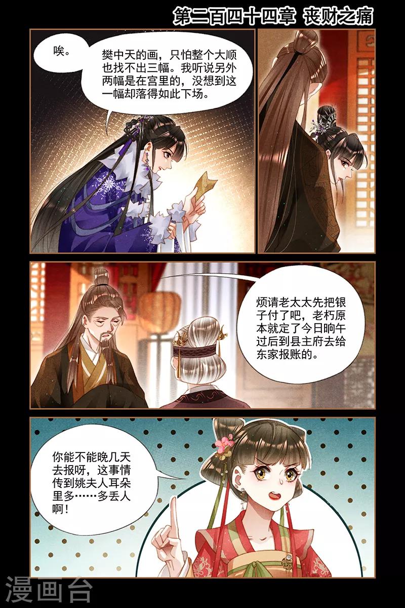 🍱神医嫡女 第244话 丧财之痛 第1页