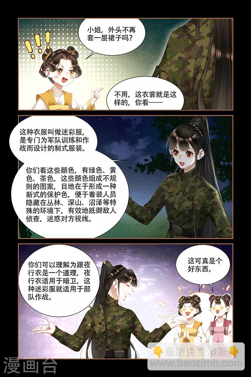 🍱神医嫡女 第330话 军装上身 第6页