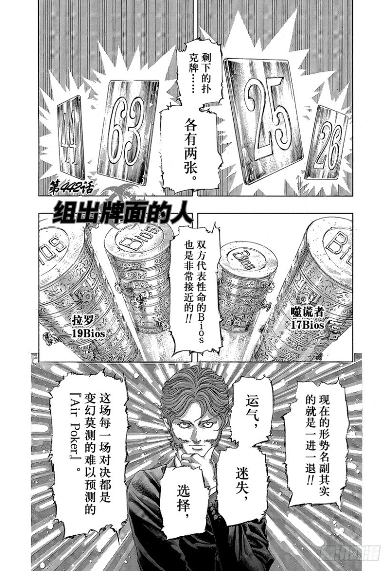 🍱噬谎者 第446话 组出牌面的人 第1页