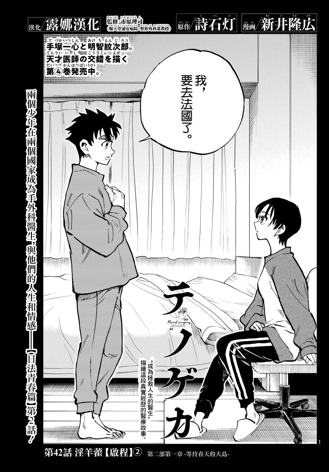 🍱手外科 第42话 第1页