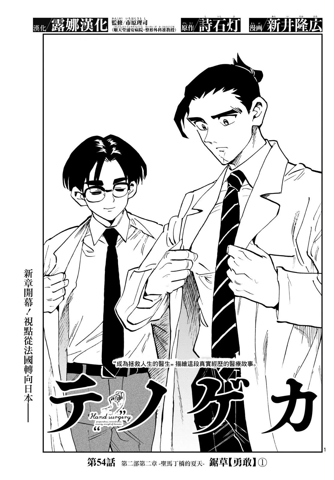 🍱手外科 第54话 第1页