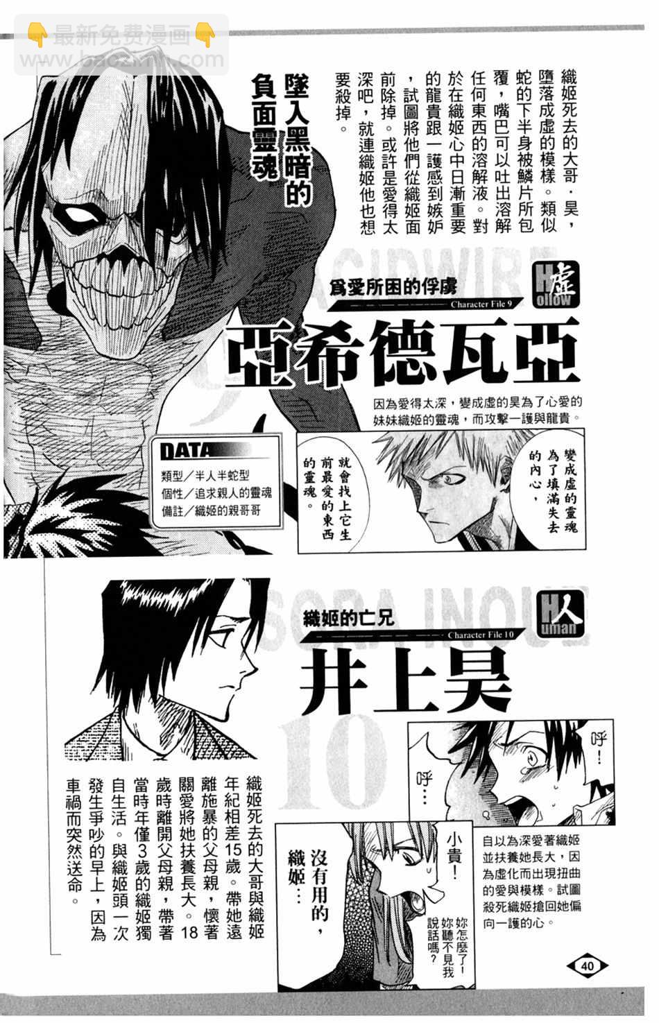 🍱死神 设定集01 第8页