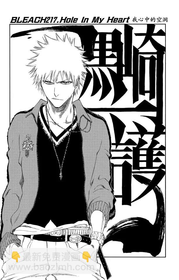 🍱死神/境·界【快】 第217话 我心中的空洞 第5页