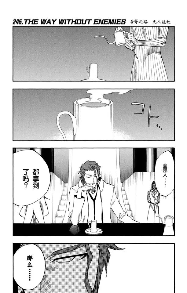 🍱死神/境·界【快】 第245话 吾等之路 无人能敌 第1页