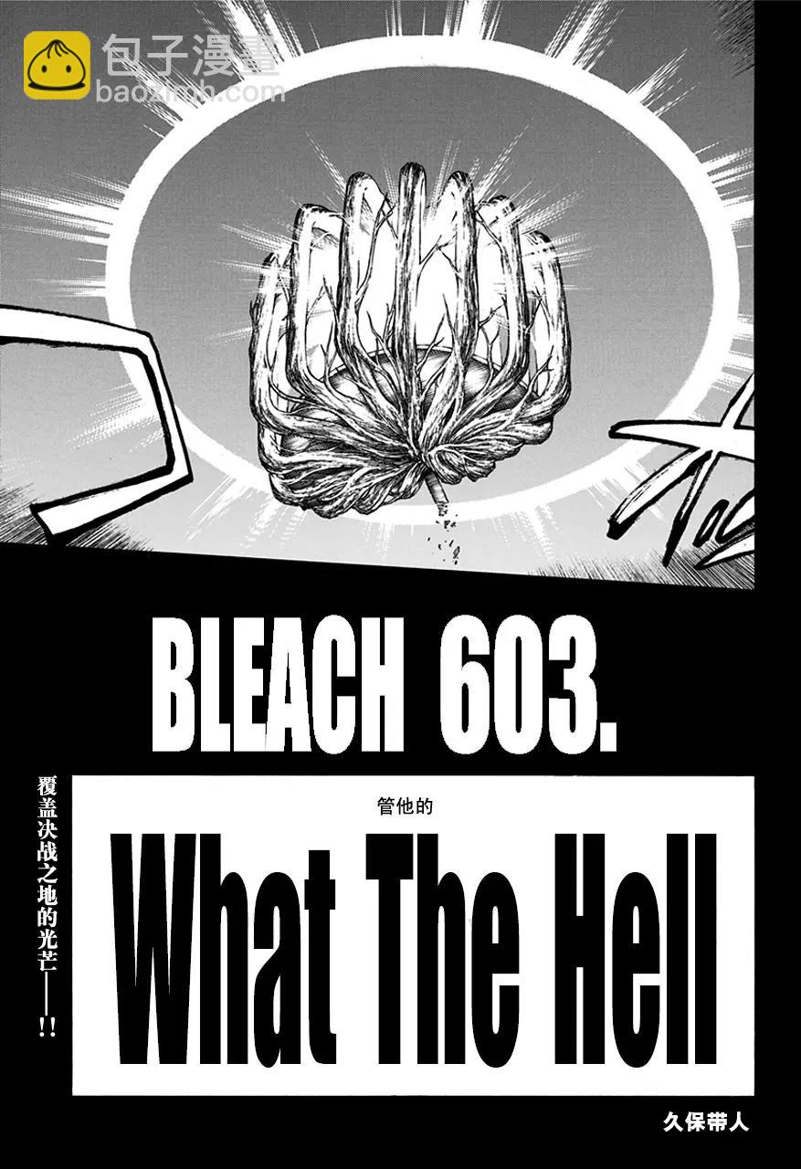 🍱死神/境·界【快】 第603话 管他的 第3页
