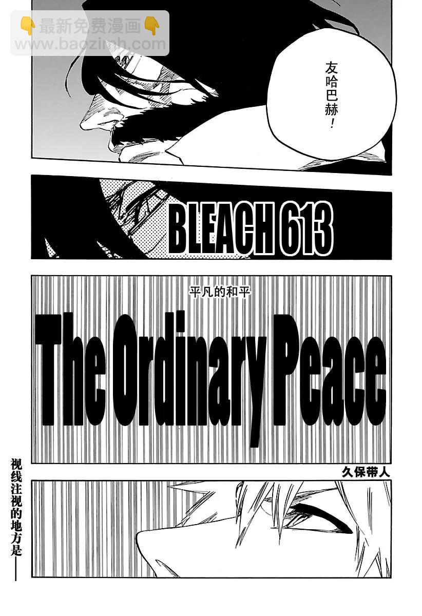 🍱死神/境·界【快】 第613话 平凡的和平 第3页