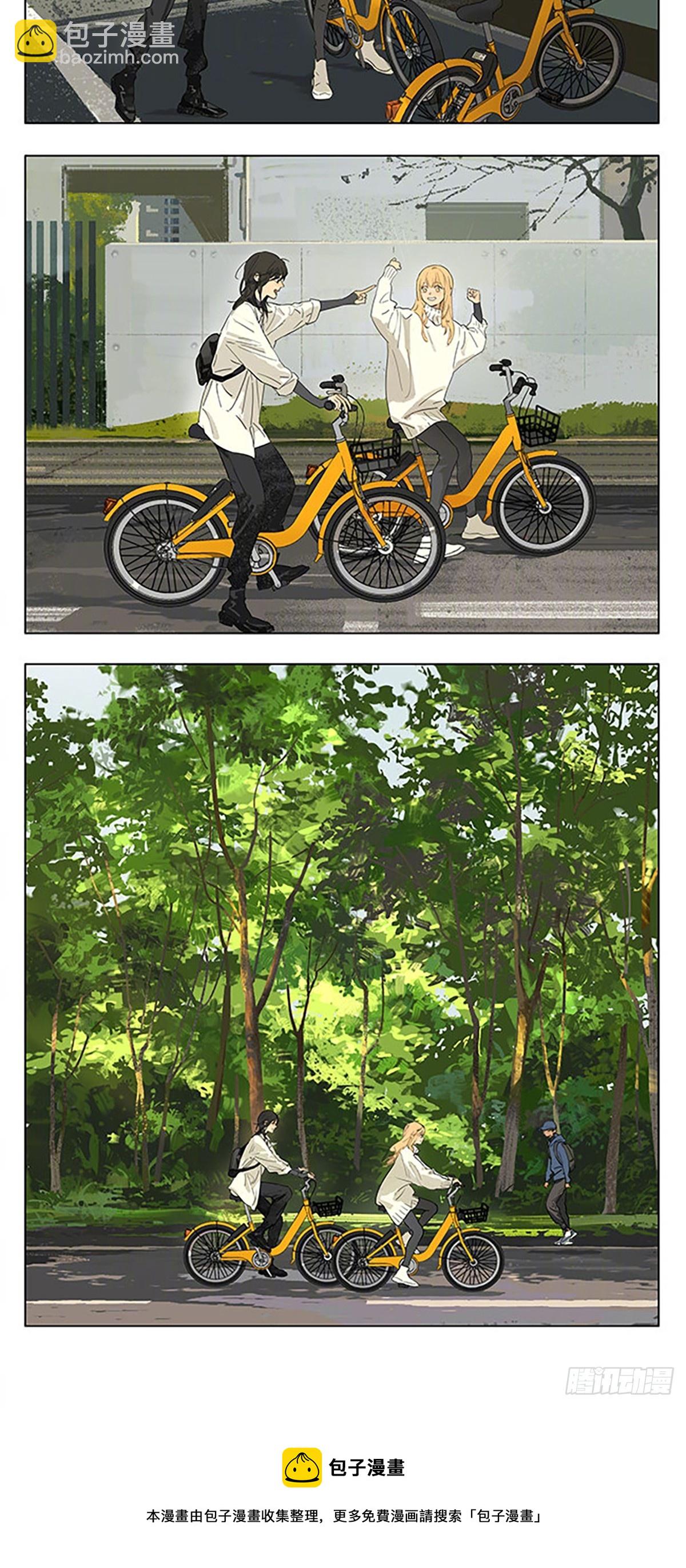 阳光正好，骑车出游-第194话