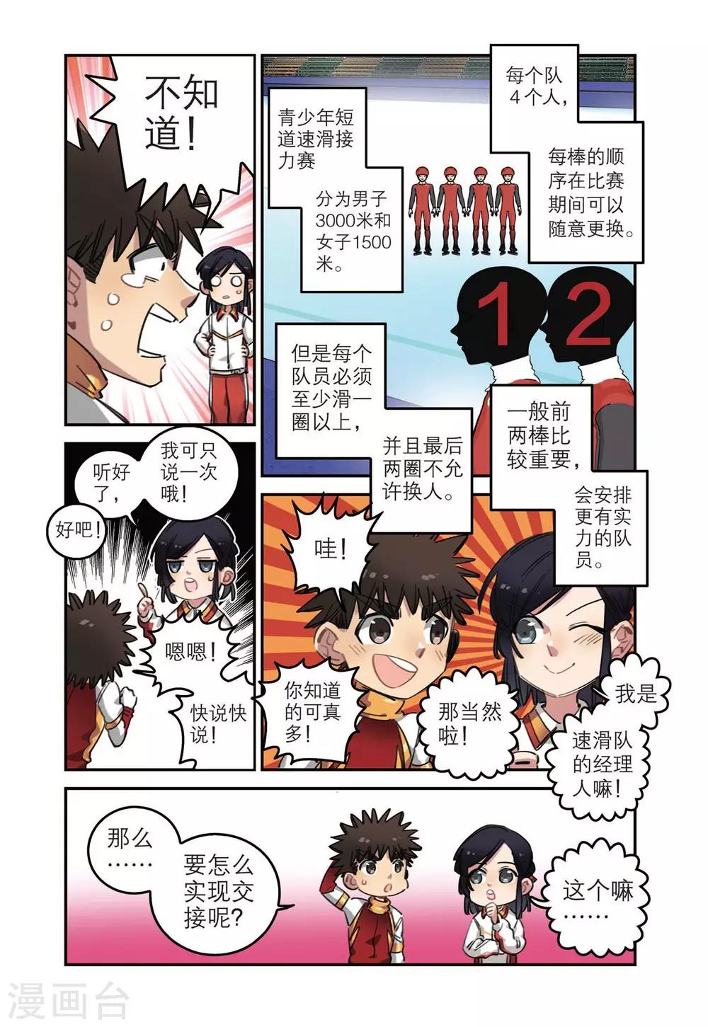 🍱速滑少年 第34话 八中的实力（2） 第5页