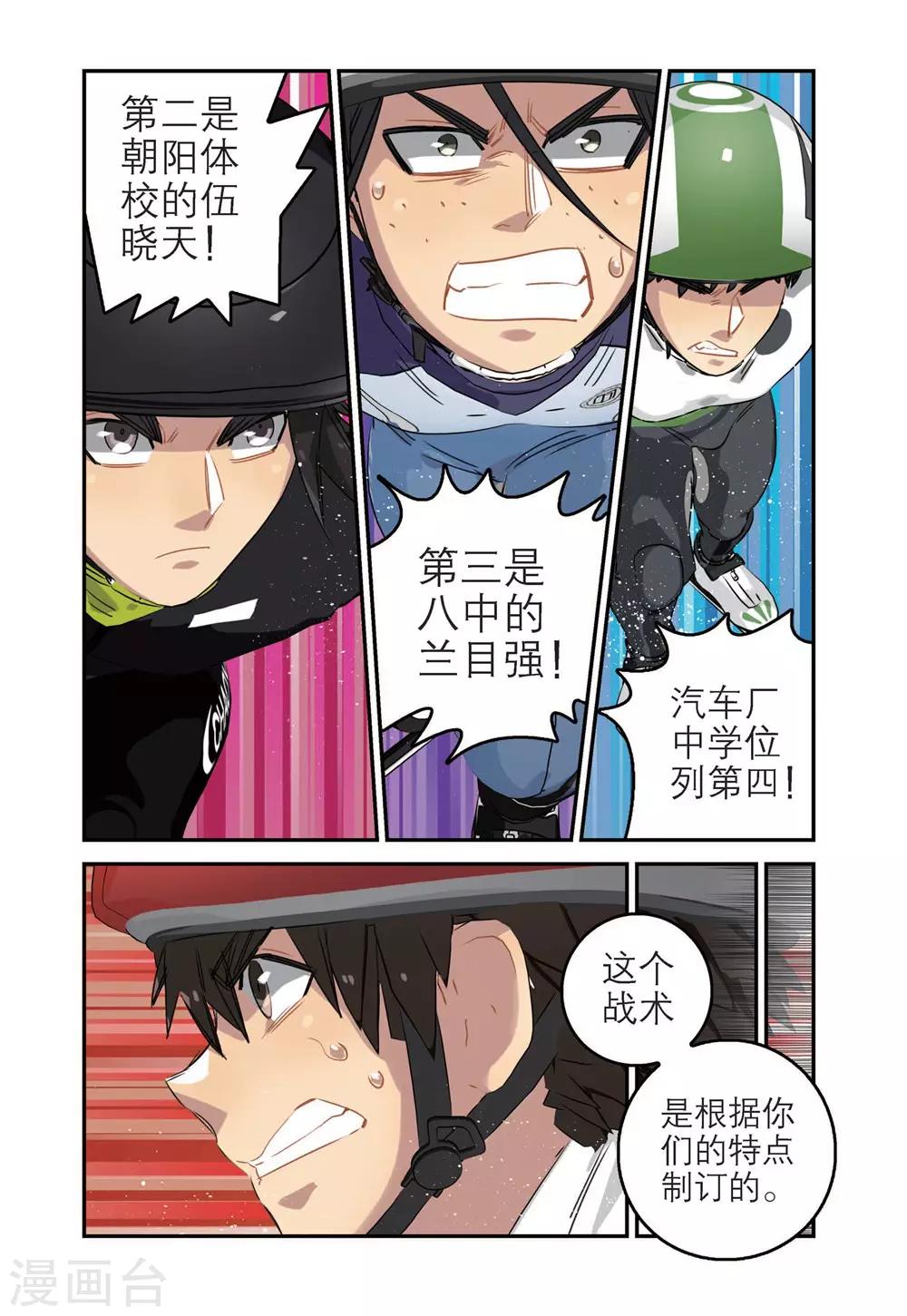 🍱速滑少年 第82话 十一中男子速滑队（2） 第8页