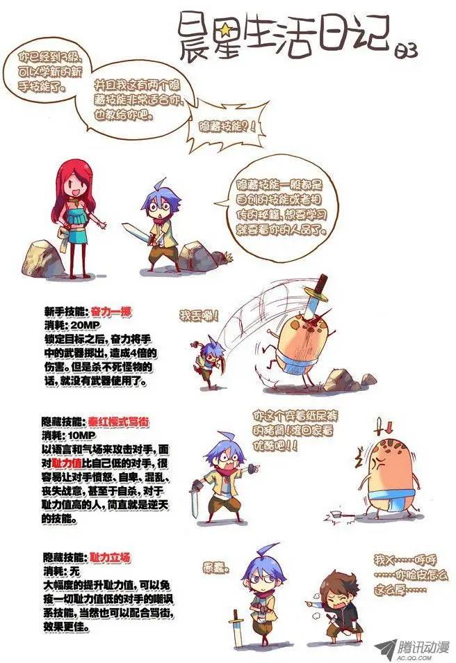 🍣天星之子 第23.5集 日记3 第1页