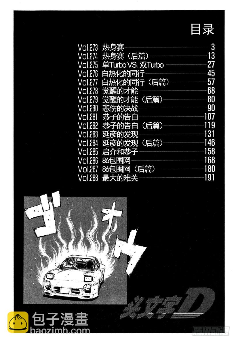 🍣头文字D Vol.273 热身赛 第3页