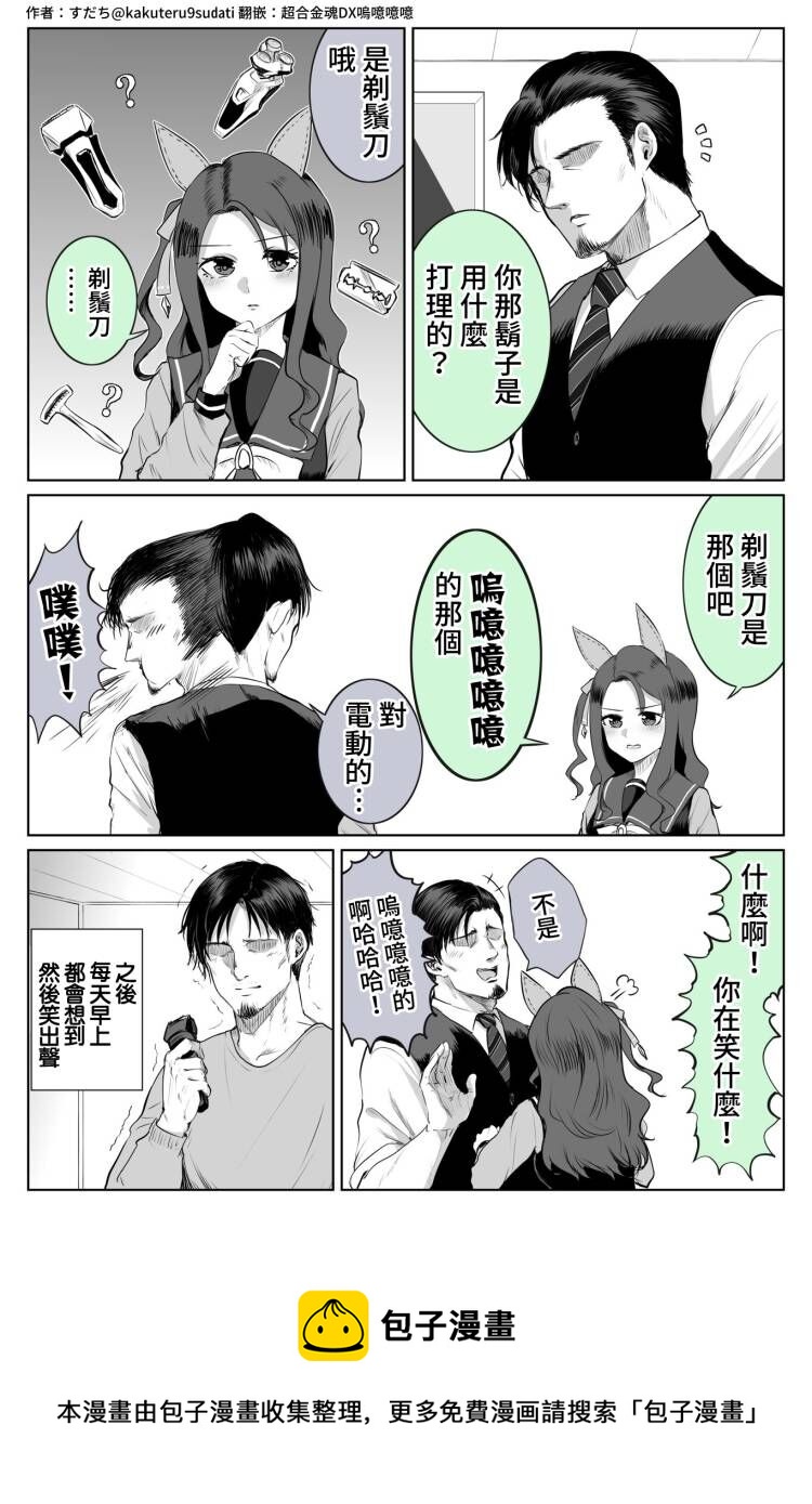 🍣推特赛马娘同人 圣王与训练员与剃须刀 第3页