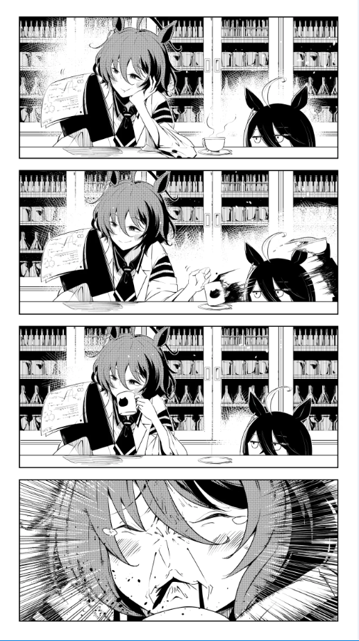 🍣推特赛马娘同人 速子和曼城 第1页