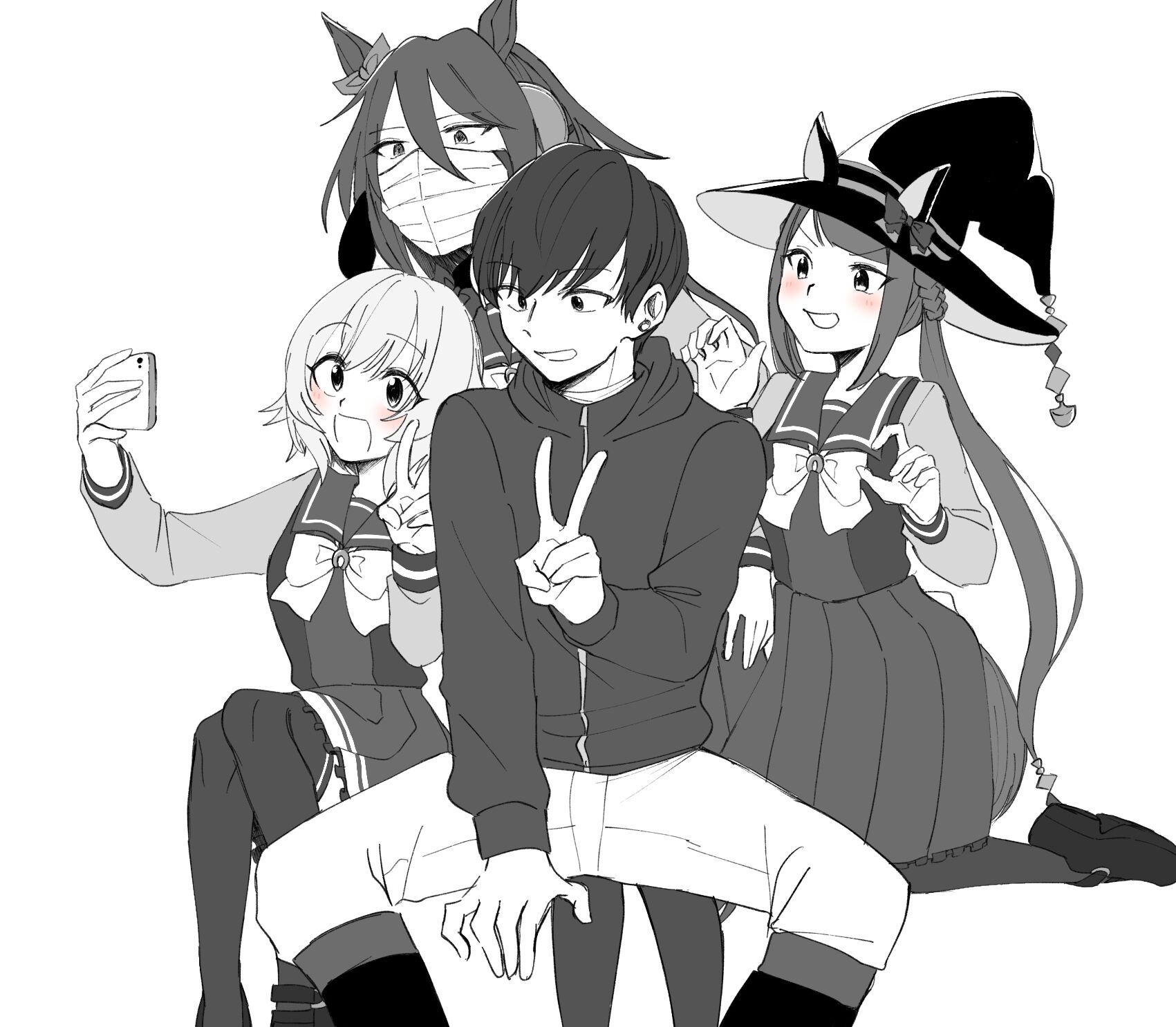 🍣推特赛马娘同人 池添与他的爱马（？）们 第5页
