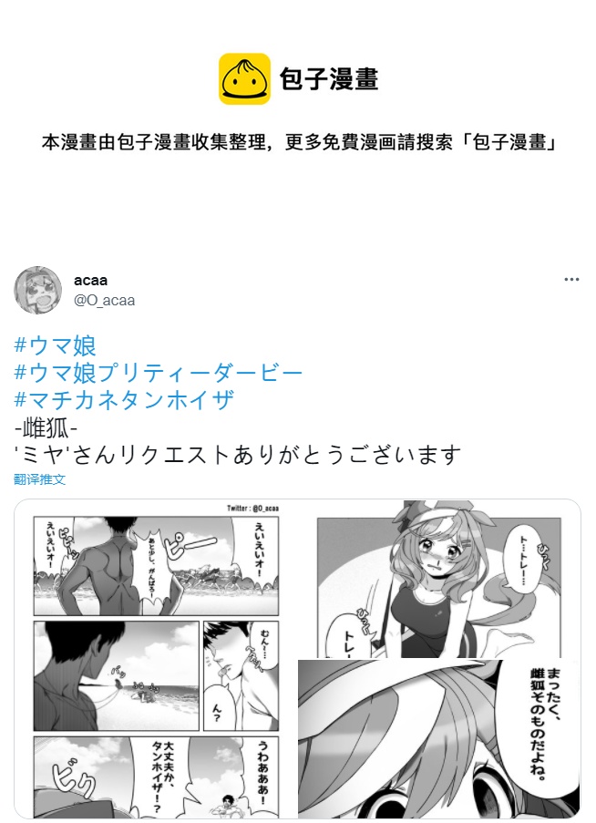 🍣推特赛马娘同人 诗歌剧是狐狸精 第1页