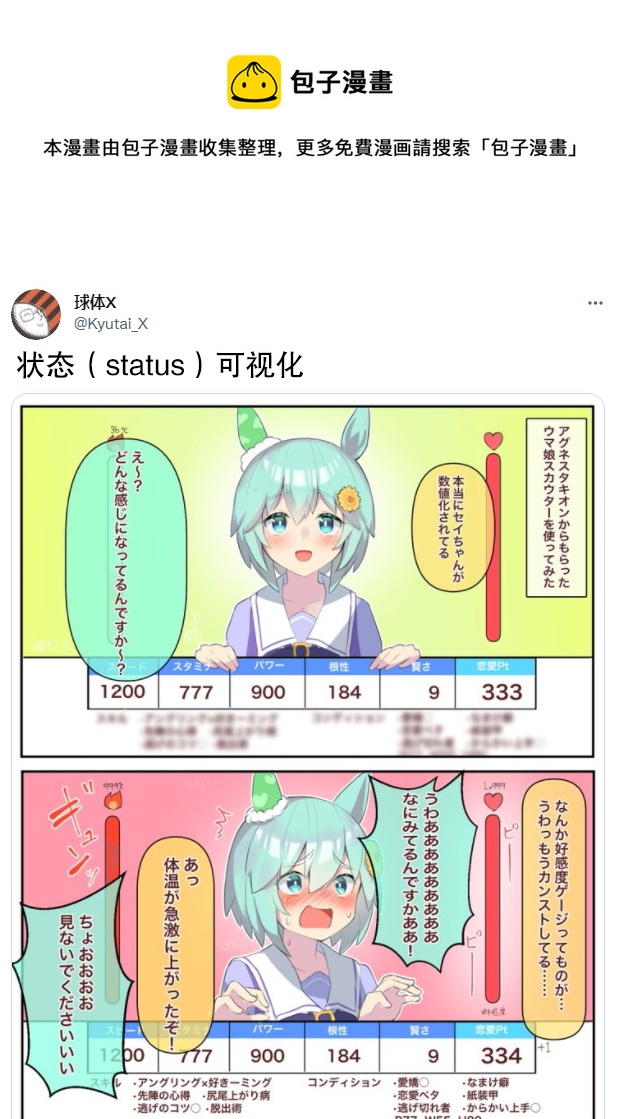 🍣推特赛马娘同人 状态可视化 第1页