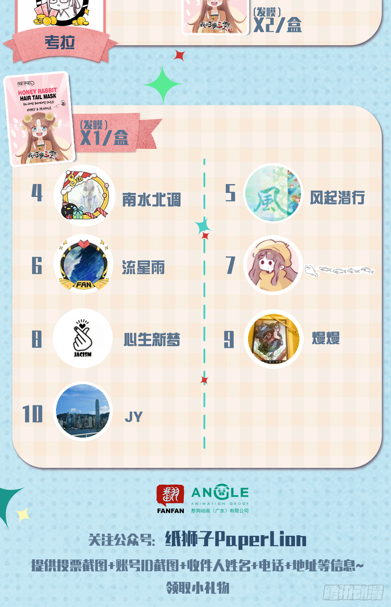 第三期获奖名单&amp;第四期额外活动-第82话