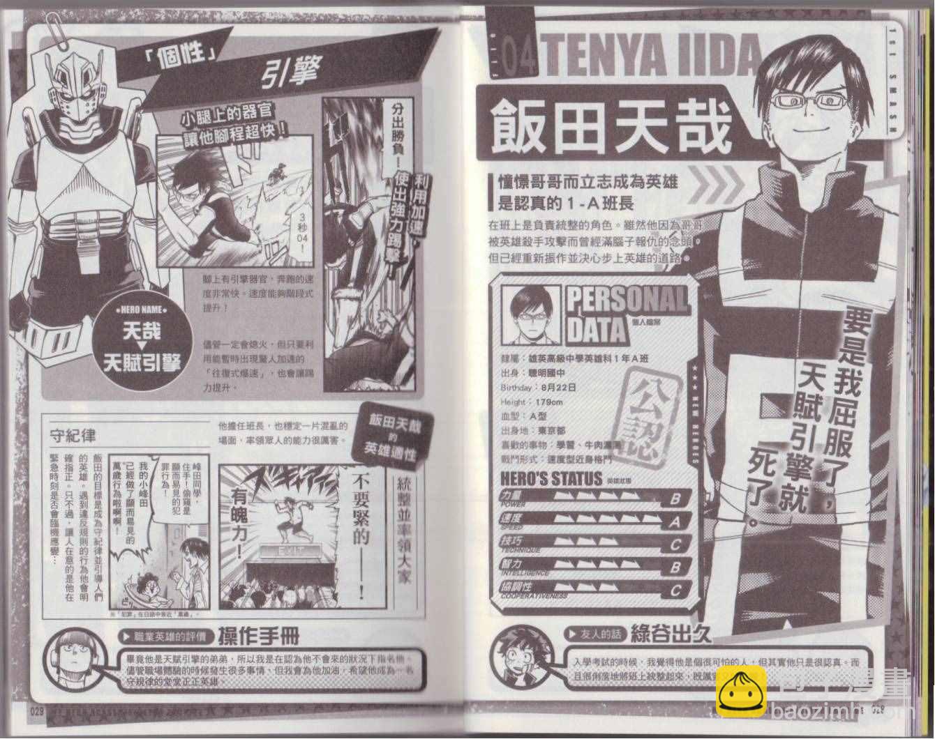 🍘我的英雄学园 我的英雄学院 公式角色书 第21页