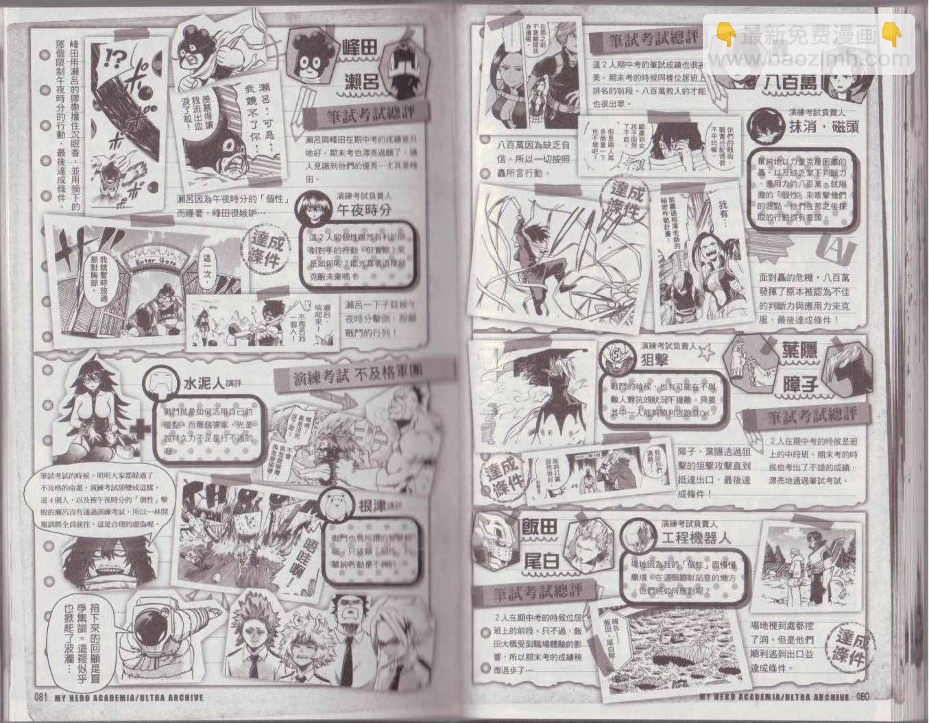 🍘我的英雄学园 我的英雄学院 公式角色书 第47页