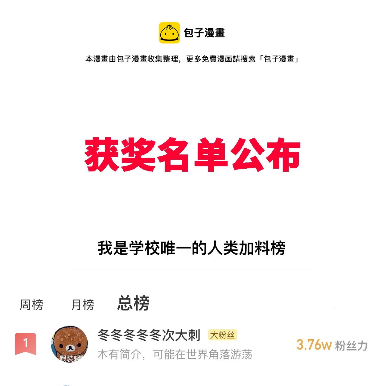 获奖通知-第190话