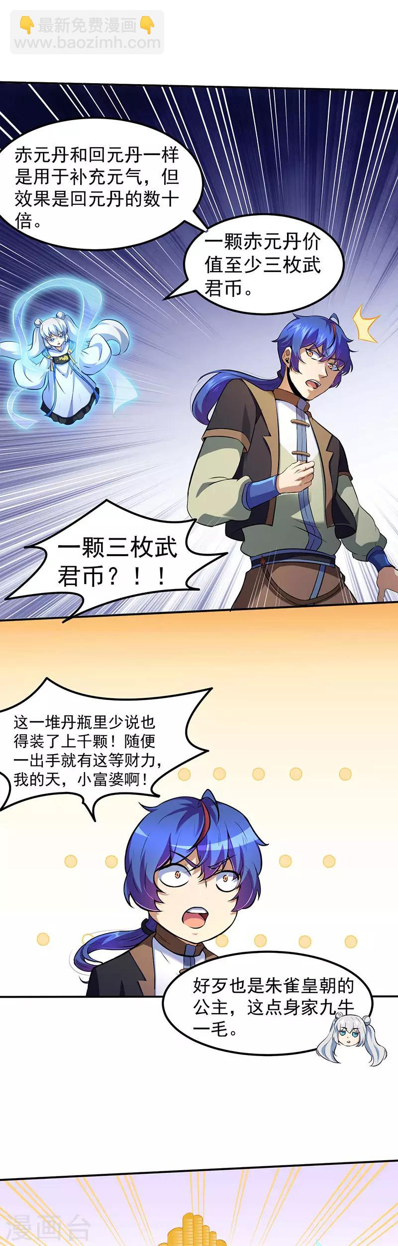 🍘武道独尊 第120话：穷得就剩钱了！ 第10页