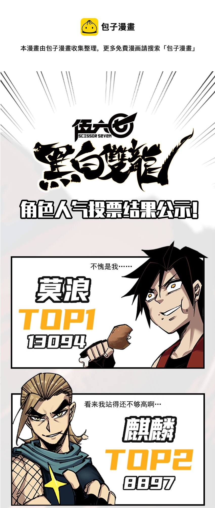 活动 人气投票结果公布-第100话