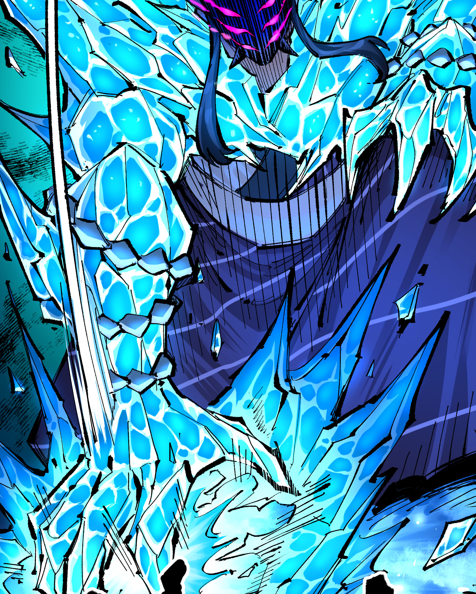 第6章6话 黑色烈焰-第46话