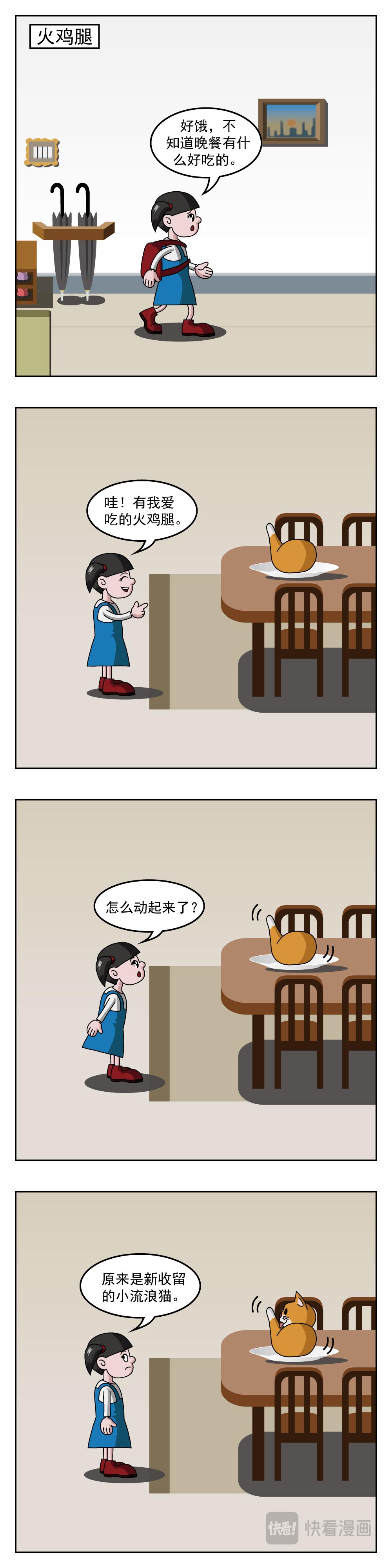 🍚小笑笑日記 第46话 火鸡腿 第1页