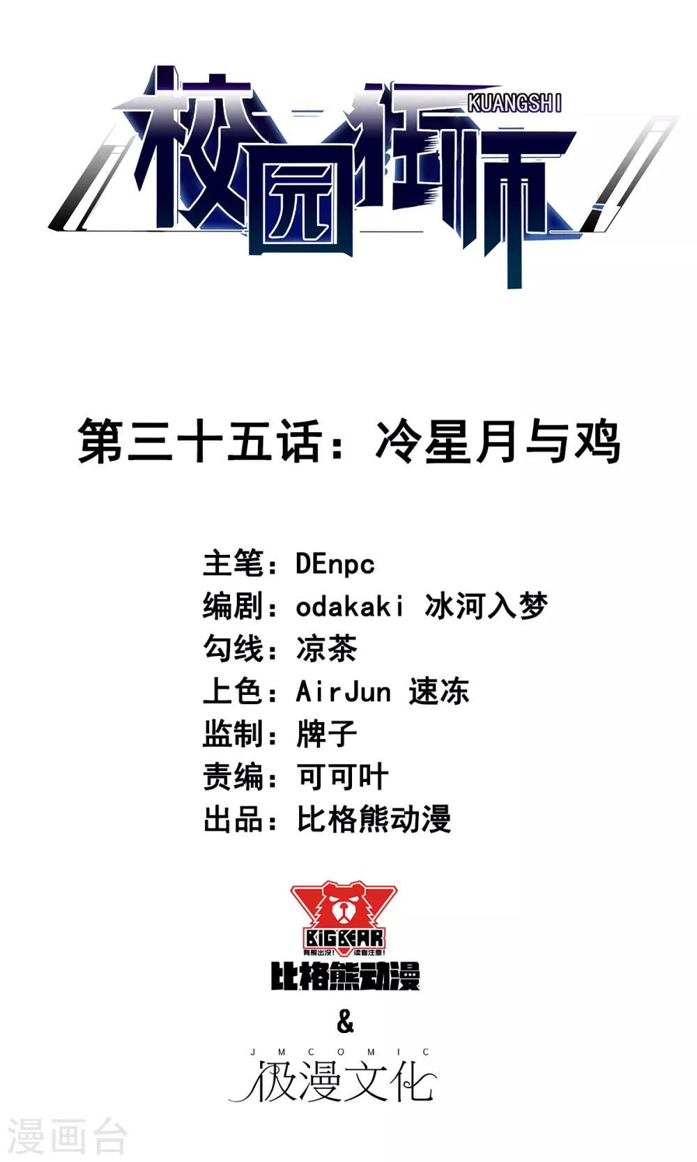 🍚校园狂师 第35话 冷星月与鸡 第1页