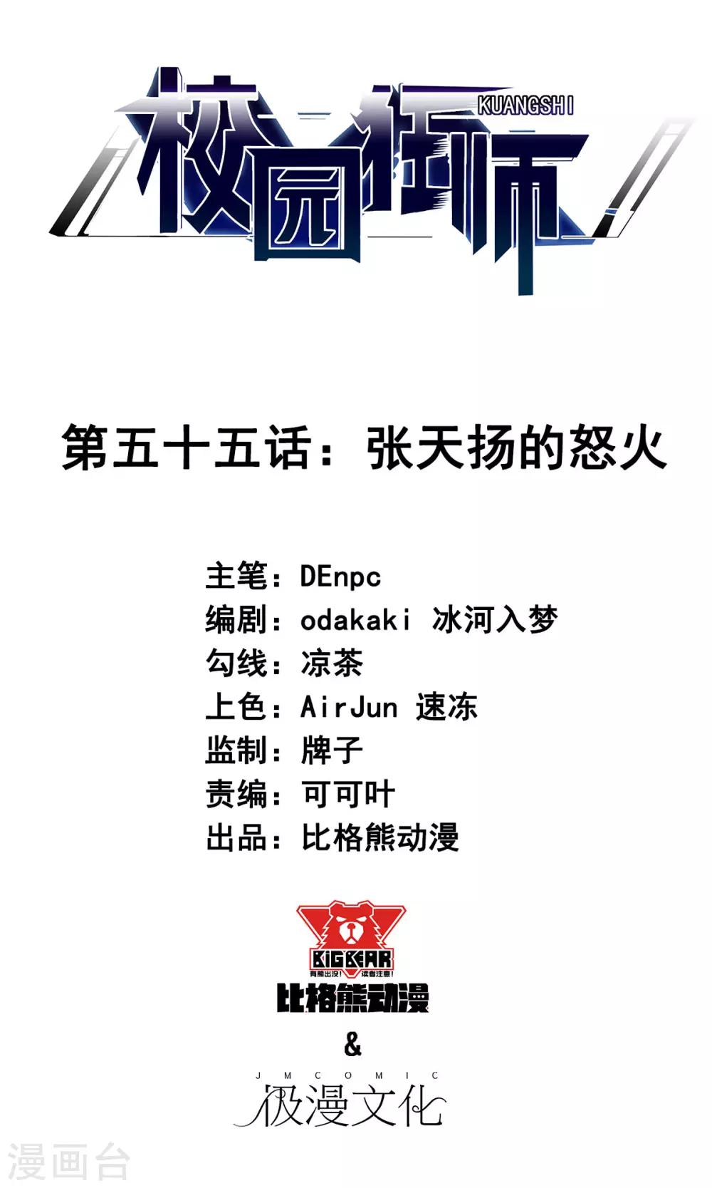 🍚校园狂师 第55话 张天扬的怒火 第1页
