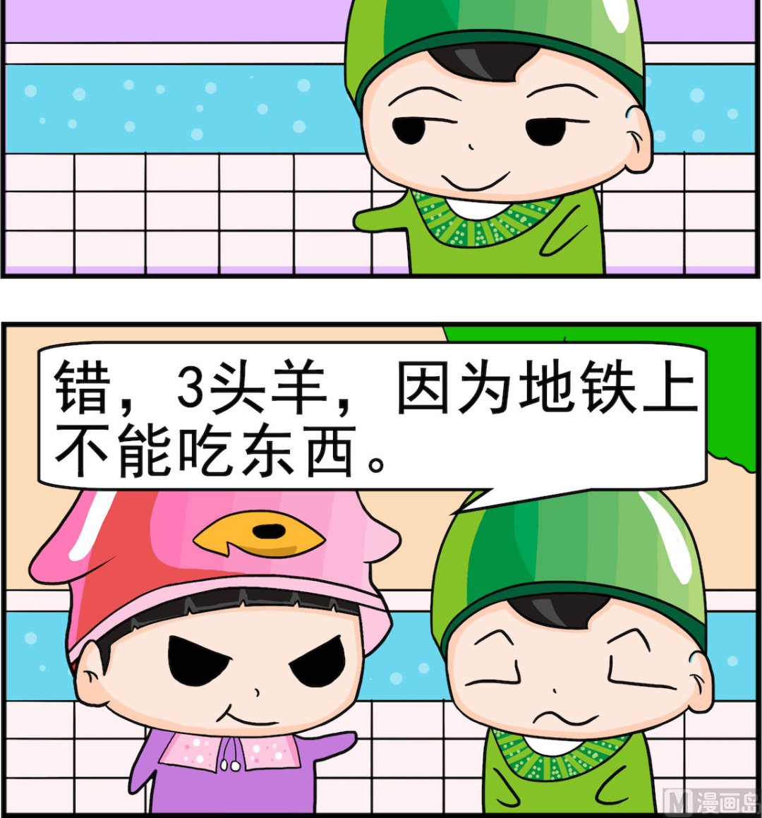 🍚校园协奏曲2 第080话 地铁上 第3页