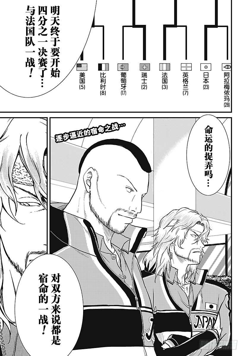 🍚新网球王子 第232话 先锋！高中生选手 第1页